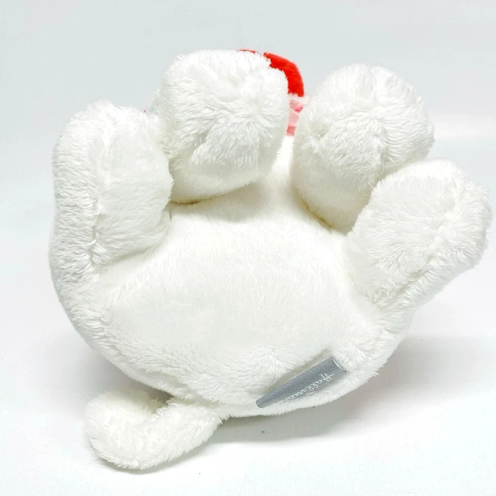 Hallmark 2023 Red White Dog Heart Bandana Puppy Lovey‎ Baby 9